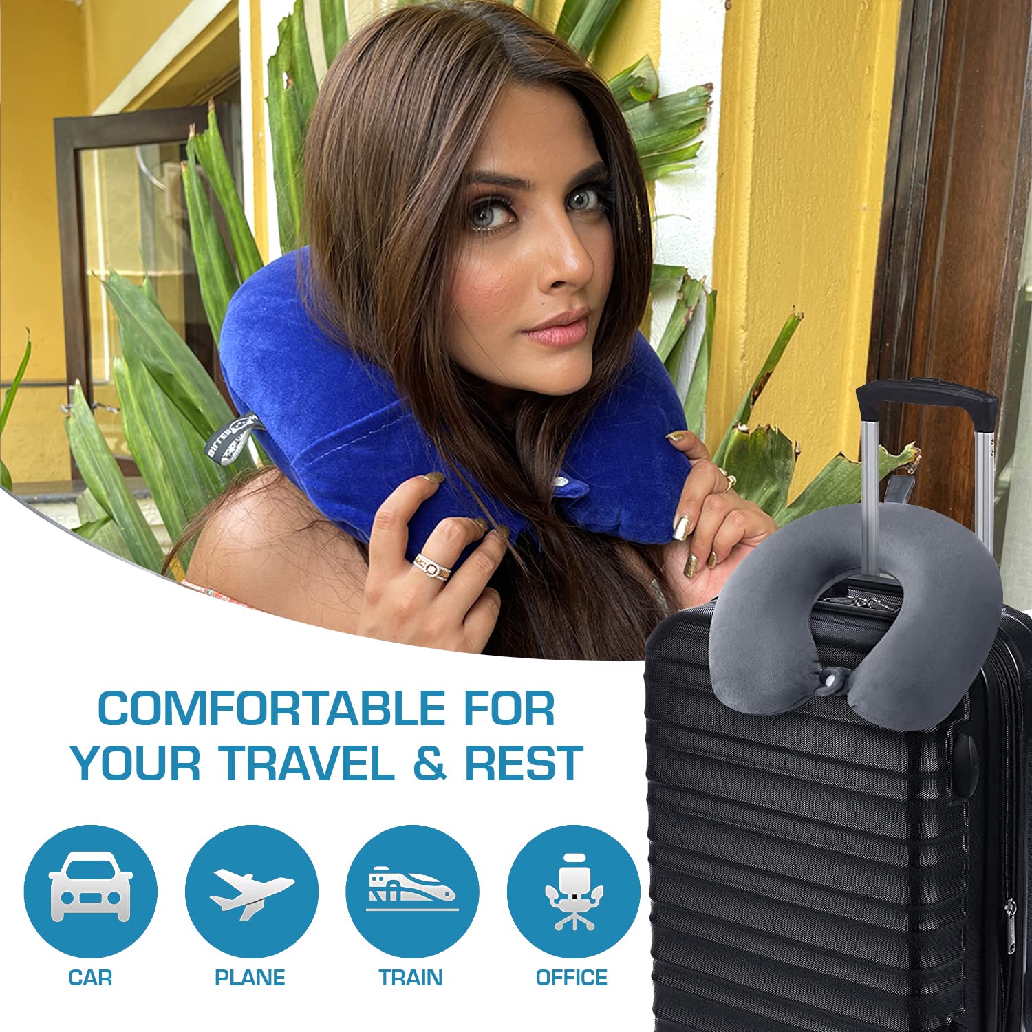 Premium 360 Support Travel Pillow